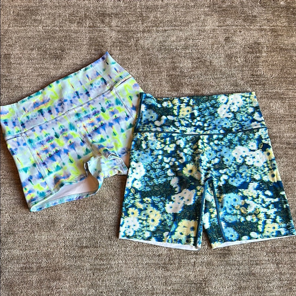 Bundle of Bike/Workout Shorts - Fabletics & Aerie